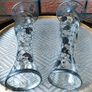 Vintage Pair of Silver City Glass Bud Vases Image 3