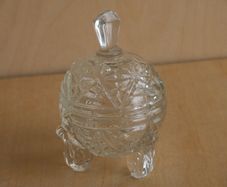 Glass sweets dish 7.5 cm