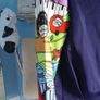Colorful cartoon sleeves with navy color Image 4
