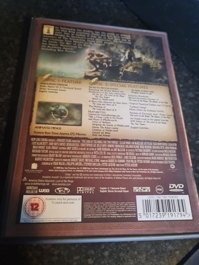 Lord Of The Rings DVD