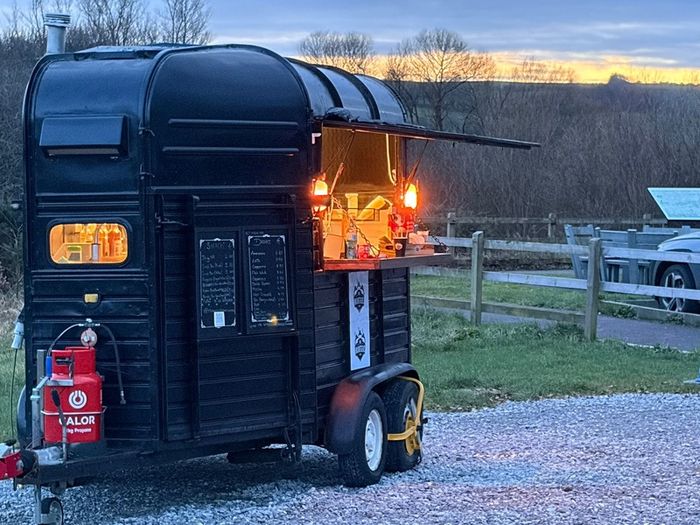 Full equipped coffee trailer