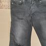 mens Topman stretch skinny jeans with rips waist 32 leg 34 Image 3
