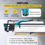47 Inch Tile Cutter Single Rail Double Brackets Manual Tile Cutter 3/5 in Cap with Precise Laser Manual Tile Cutter Tools for Precision Cutting Suitable for Porcelain and Ceramic Floor Tiles Image 2