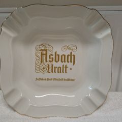 Vintage Asbach Uralt large ashtray