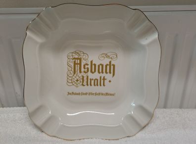 Vintage Asbach Uralt large ashtray