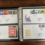 Collection of  76 UK First Day Cover stamps 1999 to 2002 in album Image 4