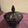 Anchor Hocking Fairfield Smoke Gray Candy Dish Image 3