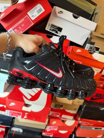 Nike Shox TL Black University Red CN0151-003