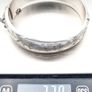 Vintage Silver Bangle Signed Birmingham 1970 Image 9
