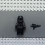 lego Star Wars sw0796 Imperial Death Trooper minifigure- Black Armor with Ammo Pouch and Grenades, Pauldron (Specialist / Commander) Image 2