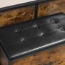Bench with Storage Space multifunctional Chest Industrial Style ed Chest, Hallway, Bedroom, Living Room Image 4