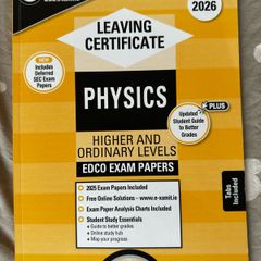 Leaving Cert Physics EDCO Exam Papers (2026 Exam Edition) - Unused