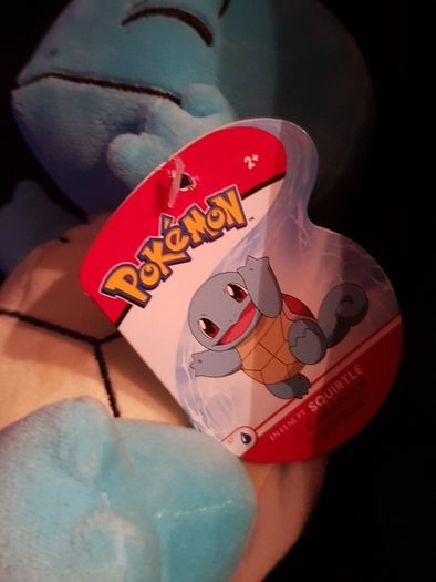 2020  Squirtle Poke Plush Dolls Pokemon Authentic Official WCT Winking Blue