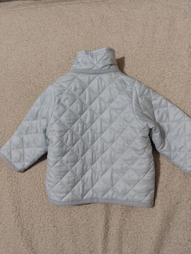 Benetton Baby Blue Quilted Jacket