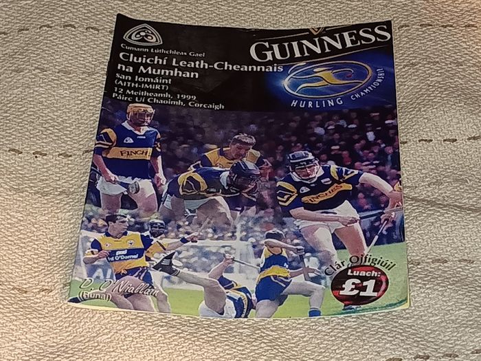 A Selection of Gaa programmes For Sale Here