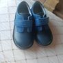 Boys walkmates leather suede navy formal special occasion/school shoes 8.5 26 M&S Image 2