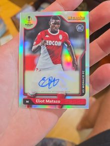 Eliot Matazo Topps Merlin Chrome UEFA Autograph
