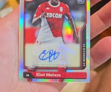 Eliot Matazo Topps Merlin Chrome UEFA Autograph