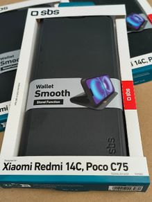 SBS Wallet book Smooth Case For Xiaomi Redmi 14C Poco C75 Flip Cover
