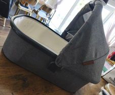 Uppababy bassinet V2 . One stain but can zip off and be washed.