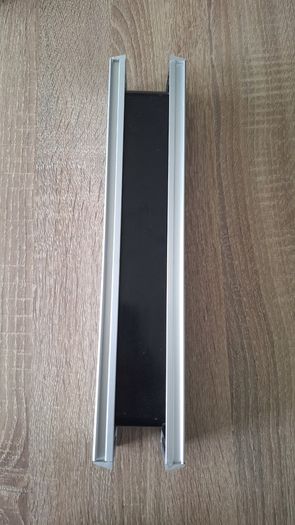 Letterbox, silver, dual sided
