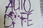 Auto Da Fe, November UK  PS 7" Irish New Wave