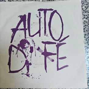 Auto Da Fe, November UK  PS 7" Irish New Wave