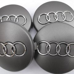 4x Audi Centre Wheel Hub Caps 60mm