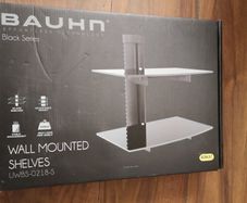 Brahn entertainment shelves