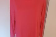 BNWT  Dunnes pink round neck long sleeve top size XL UK20/22 EU48/50 Postage included
