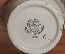 arklow pottery Teaseat