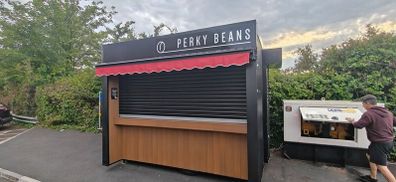 Modular Coffee Kiosk