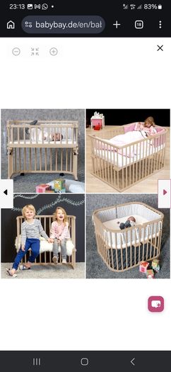 Babybay cosleeper side sleeper