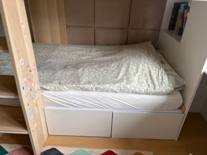 Eclipse Oak bunk bed