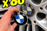 (x 80 caps) BMW Centre Caps (FREE POST)
