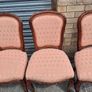 Set of 6 Carved Dining Chairs Solid Wood Image 7