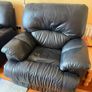 Leather suite of furniture Image 3
