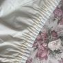 Vintage 70's Pink Floral Curtains Image 3