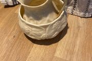 Small Belleek Jug &amp; Bowl