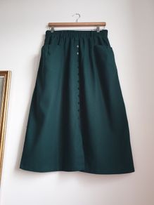 Linen/cotton Skirt Size Xl