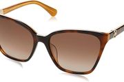 KATE SPADE Women's Amiyah/G/S Sunglasses, Epz, 56/17/140, 204128EPZ56HA Havanna