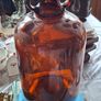 Amber Glass and Clear Glass Demijohn Bottles, Price is for 1 Only,. Postage Available or Collection, Image 2