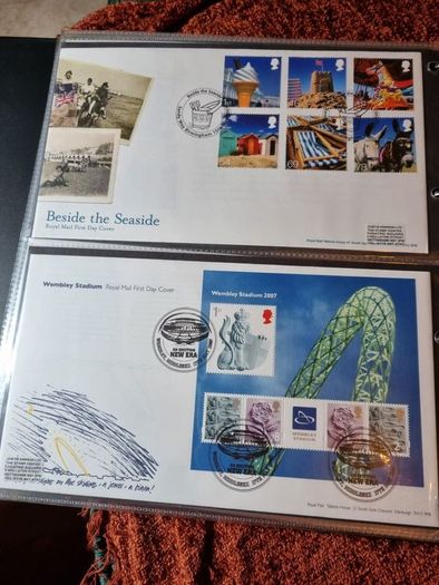 Mint UK FDC album