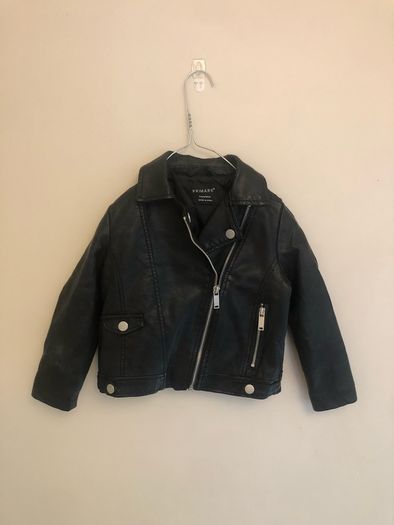 Leather effect bikers jacket (age 3-4)