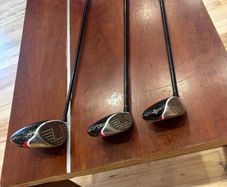 Golf clubs; driver, 3 wood, 5 wood