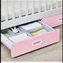 IKEA STUVA / FRITIDS Pink Cot/Toddler Bed + Changing Table/Desk Image 5