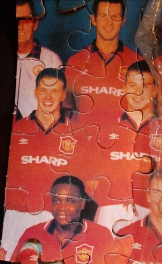 vintage collectable man United large jigsaw