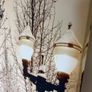 Canvas print of snowy street Image 5