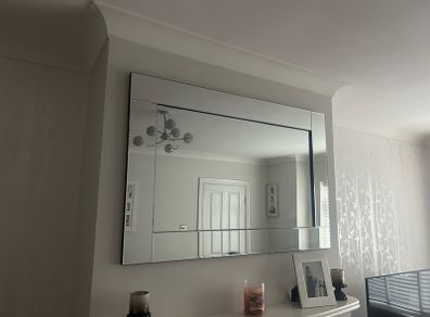 large mirror