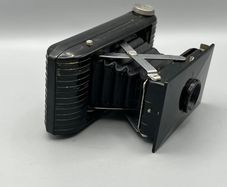 Jiffy Kodak Vp Vest Pocket Bakelite 127 Camera with Original Leather Case-SPARES